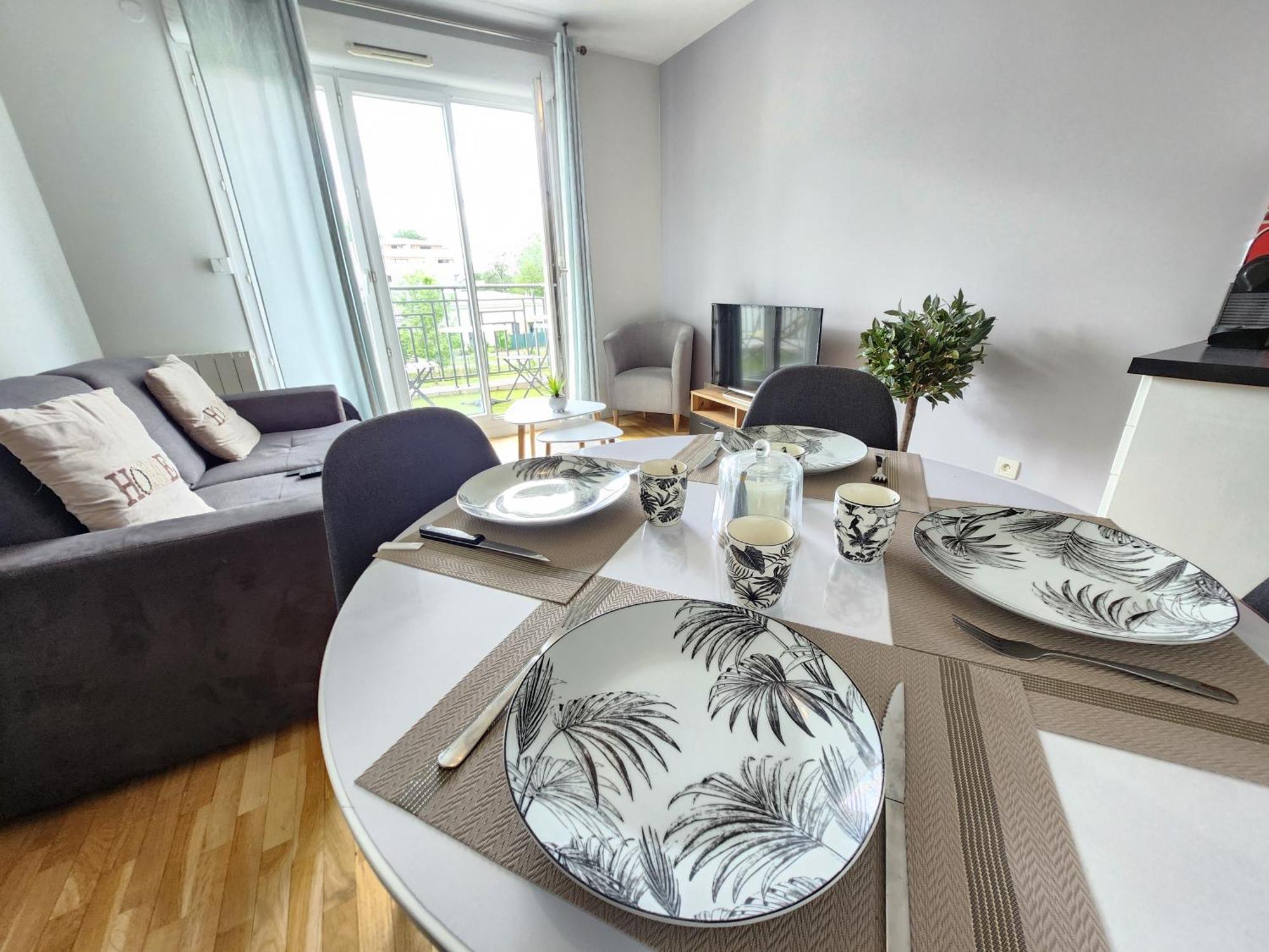 Appartement, Balcon, Parking, 5' Disneyland Μοντεβρέν Εξωτερικό φωτογραφία